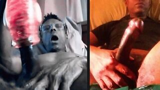 FLESHLIGHT CREAMPIE for PRIMOB - NO SCREAM CHALLENGE p2 w/bonus BBC