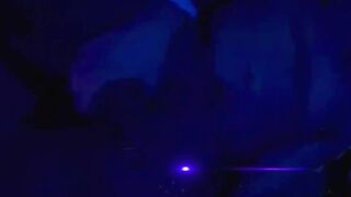 Blowing and stroking my big fat black dick