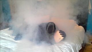 black masked spandex humps masked orca dummy part 2